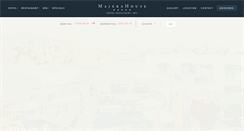 Desktop Screenshot of majekahouse.co.za